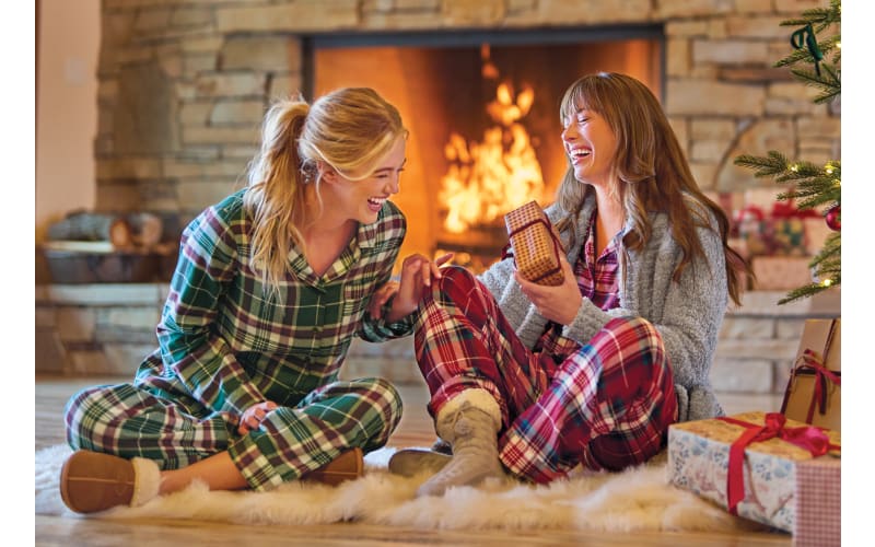 Ladies flannel pants online