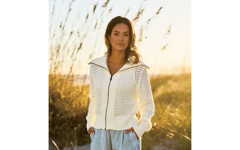 Natural Reflections Summer Nights Full-Zip Sweater | Cabela's