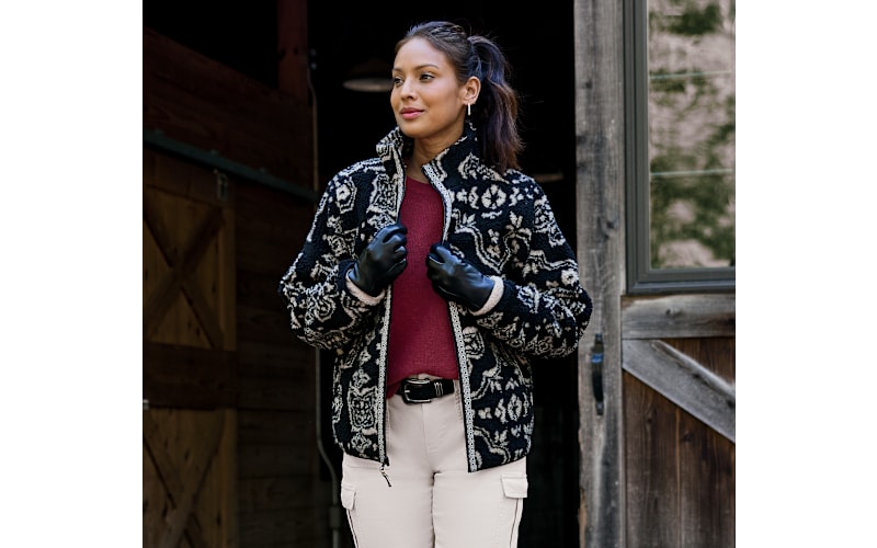 Natural Reflections Faux-Leather Sherpa Gloves | Cabela's
