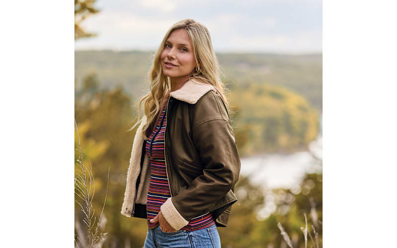 Natural Reflections Maven Faux-Leather Jacket | Bass Pro Shops