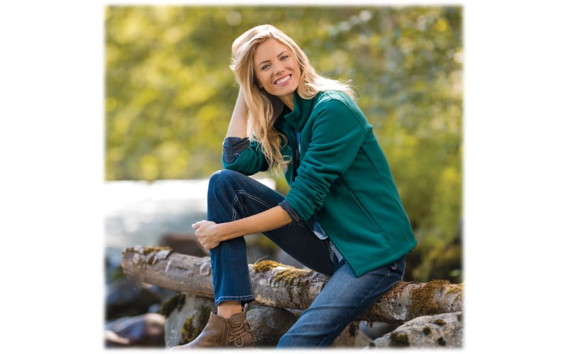 Women's Fleece Jacket Green