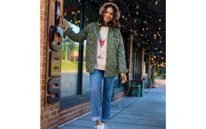 Natural Reflections Quilted Shirt Jacket | Cabela's