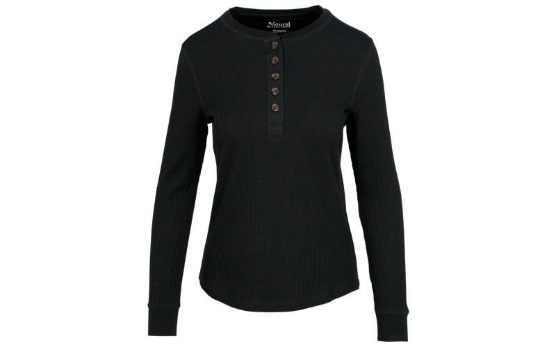 Natural Reflections Timberbrook Thermal Long-Sleeve Henley