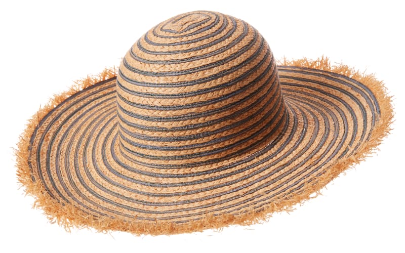 Dorfman Pacific 2-Tone Braided Raffia Big Brim Hat Cabela's