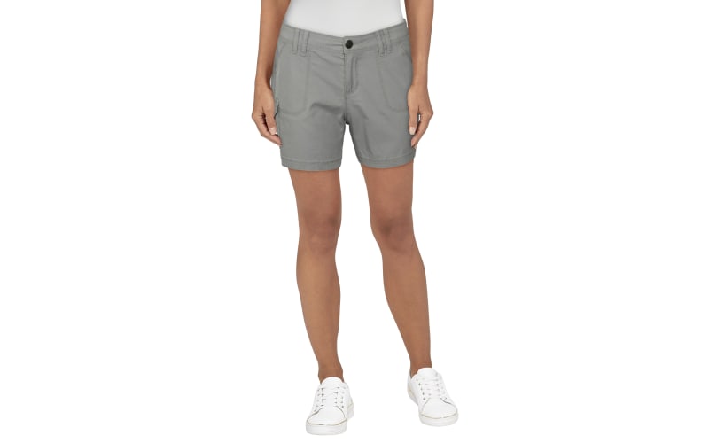 Natural Reflections Canvas Cargo Shorts for Ladies