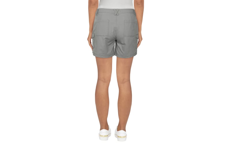 Natural Reflections Canvas Cargo Shorts for Ladies