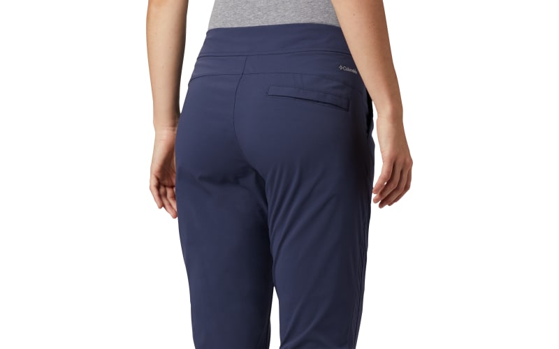 Cabela's Women's Roll Up Trail Cargo Pants UPF 30 Size 6 Black Nylon Spandex