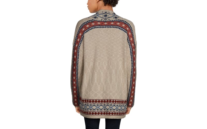Ladies oatmeal deals cardigan