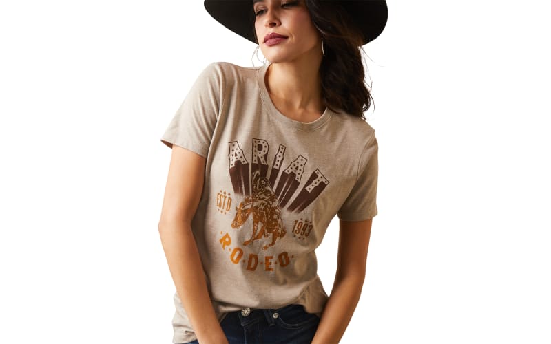 Ladies brown t shirt on sale