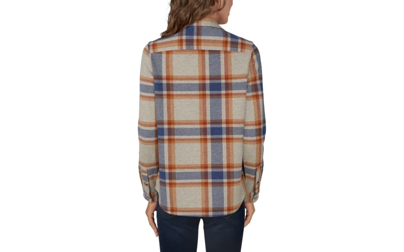 Natural Reflections River Basin Sweater Knit Long Sleeve Shirt for Ladies Warm Taupe Stripe M Cabela s