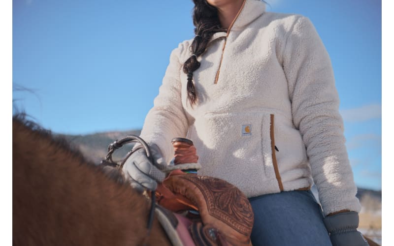 Carhartt® Women's Loose Fit Fleece Pullover Bass Pro Shops Canada