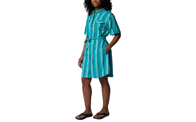 columbia blue dress Portia Satin Corset Mini Dress