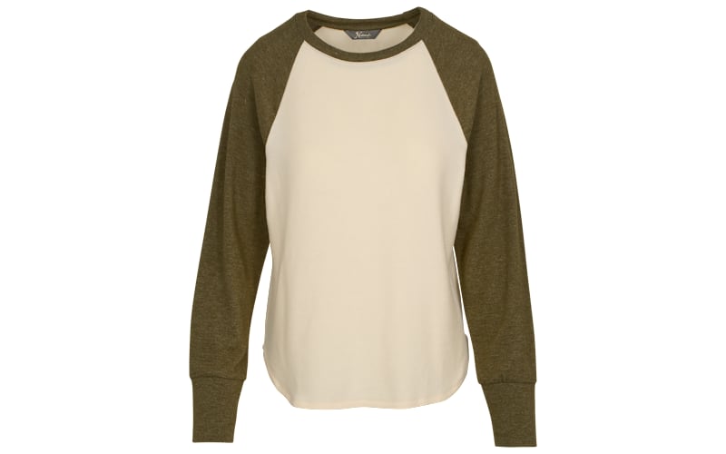 Natural Reflections Cozy Raglan Long-Sleeve Baseball Shirt | Cabela's