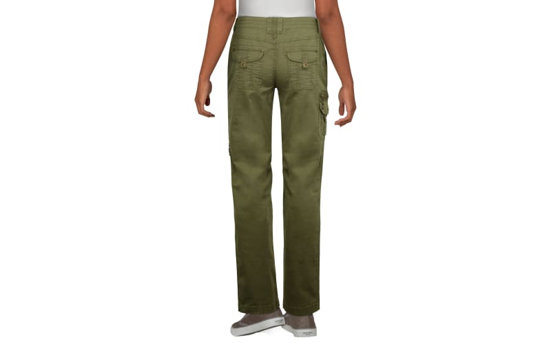 Natural Reflections Stretch Twill Comfort Waist Cargo Pants for Ladies |  Bass Pro Shops