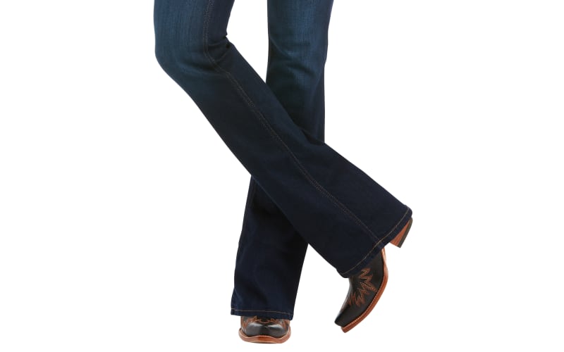 Ariat R.E.A.L. Perfect Rise Bootcut Rosa Jeans for Ladies