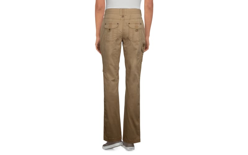 Natural Reflections Stretch Twill Comfort Waist Cargo Pants for