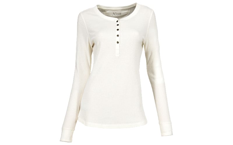 Natural Reflections® Women's Thermal Henley Shirt | Bass Pro Shops