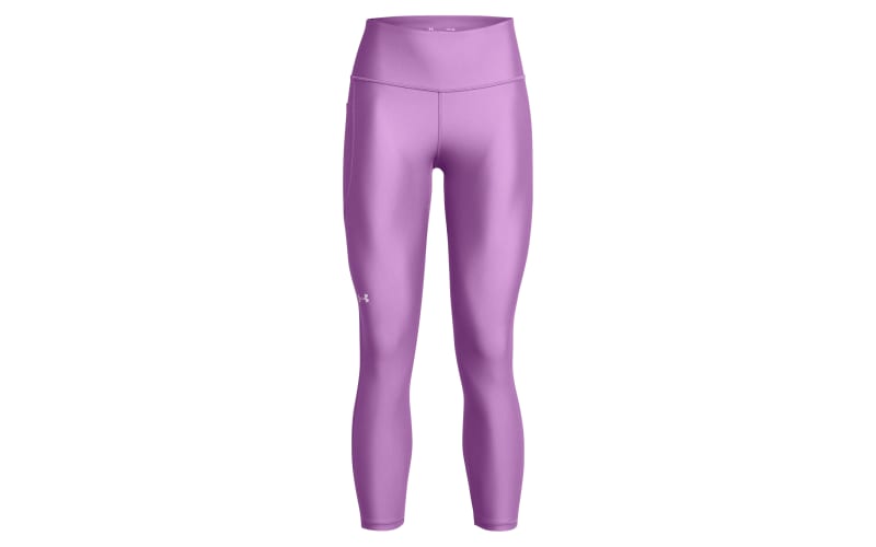 Under Armour Women's HeatGear High No-Slip Waistband Ankle Leggings :  : Clothing, Shoes & Accessories