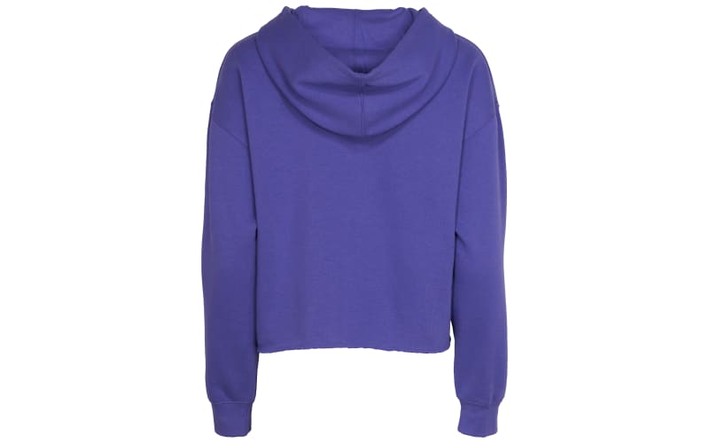 Bass Pro Shops Logo Cropped Long Sleeve Hoodie for Ladies