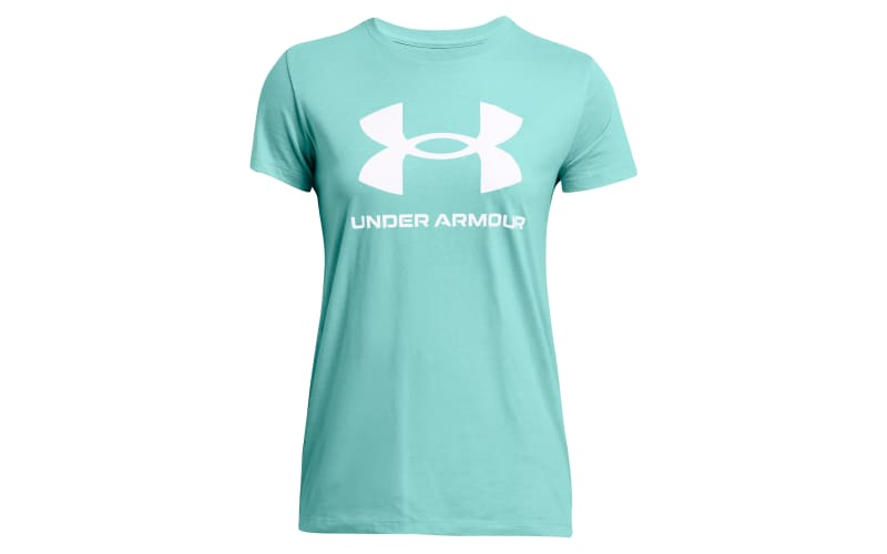 Turquoise under armour shirt cheap