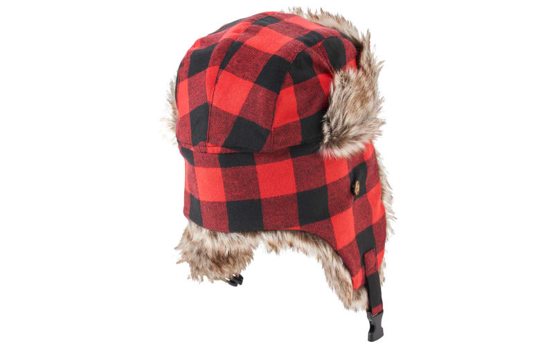 Natural Reflections Buffalo Plaid Trapper Hat | Bass Pro Shops display picture 1