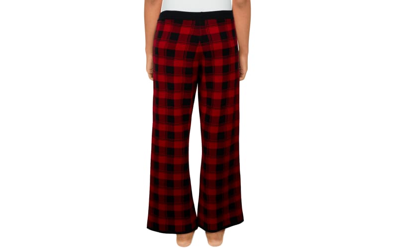 Natural Reflections Buffalo Plaid Lounge Pants for Ladies Bass