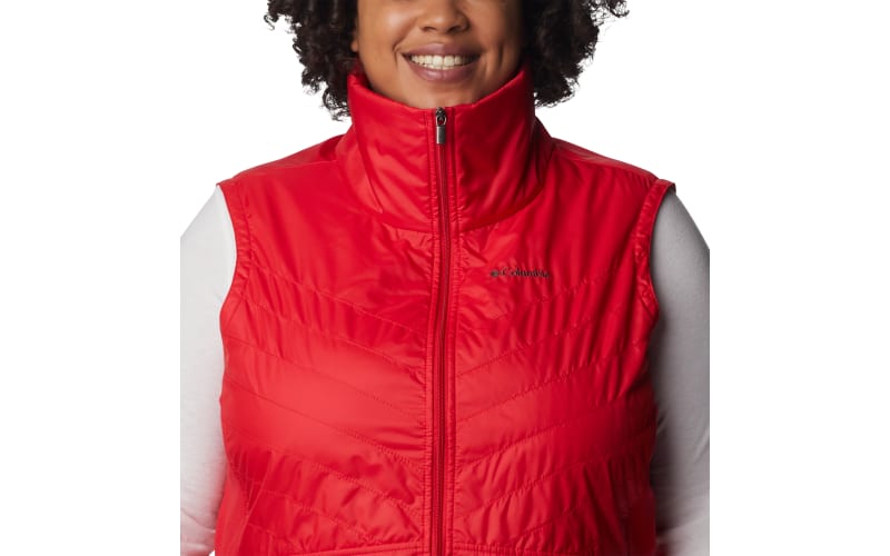 Columbia red cheap vest