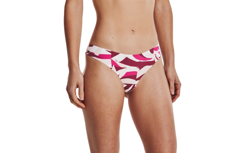 Under Armour Pure Stretch Print Thong 3-Pack for Ladies