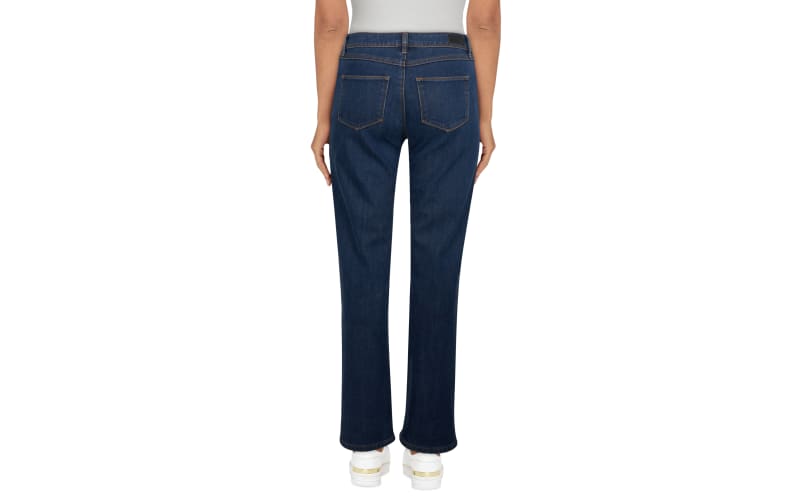 Natural Reflections Bonded Fleece-Lined Jeans for Ladies