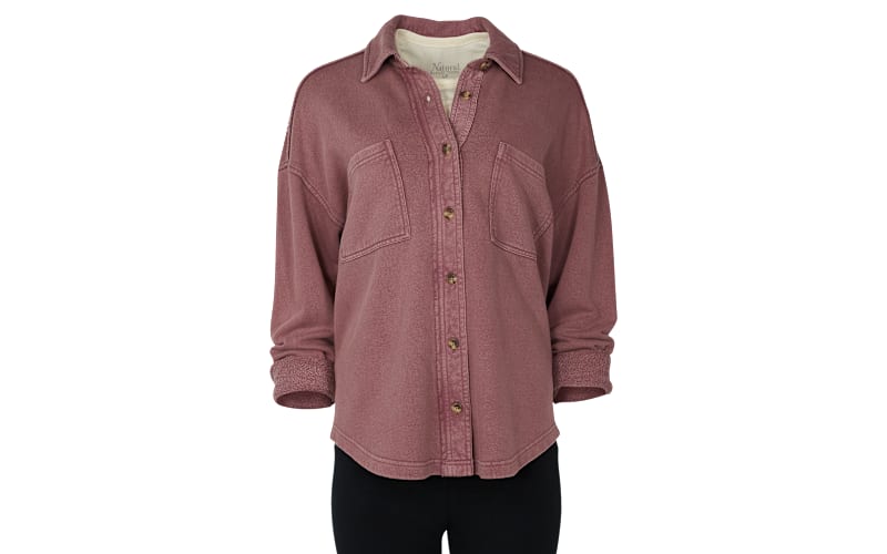 【新品未使用】RRL French Terry Shirt Jacket French Terry Shirt Jacket | Banana Republic