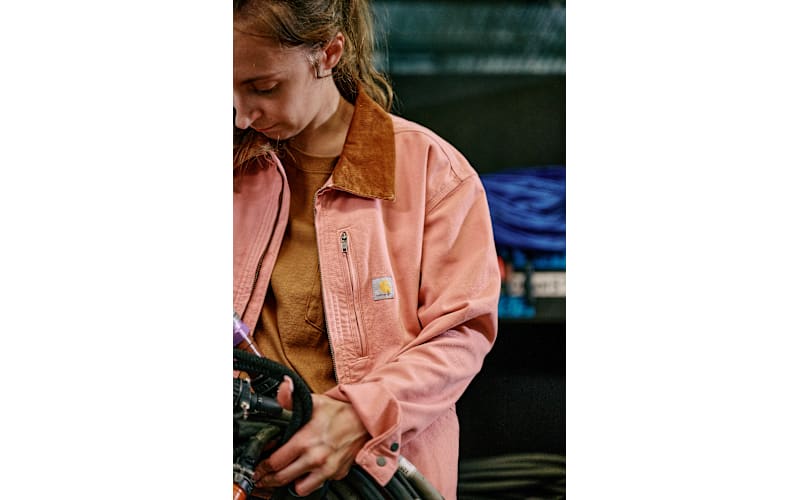 Carhartt Rugged Flex Loose-Fit Canvas Detroit Jacket for Ladies