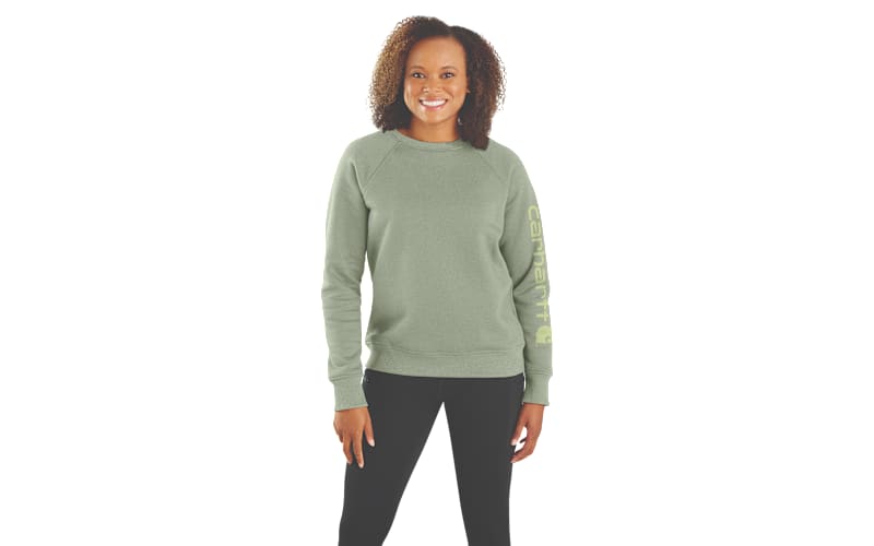 Carhartt Relaxed-Fit Midweight Sleeve Graphic Crew-Neck Sweatshirt