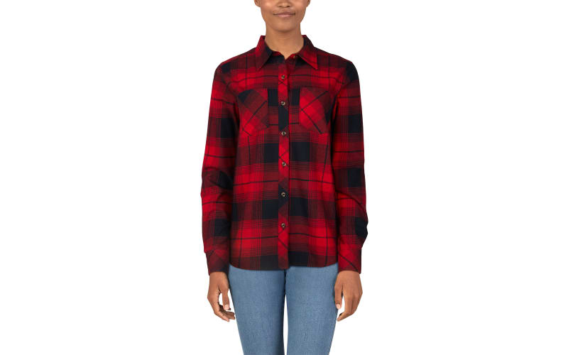 Natural reflections 2 in 1 hooded flannel outlet