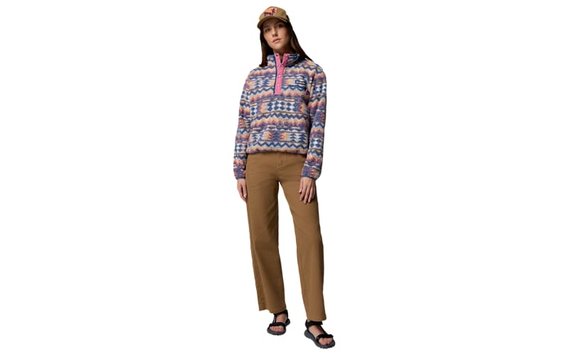 Columbia Helvetia II Printed Half-Snap Cropped Pullover | Bass Pro