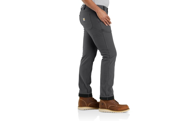 Carhartt fleece on sale lined work pants