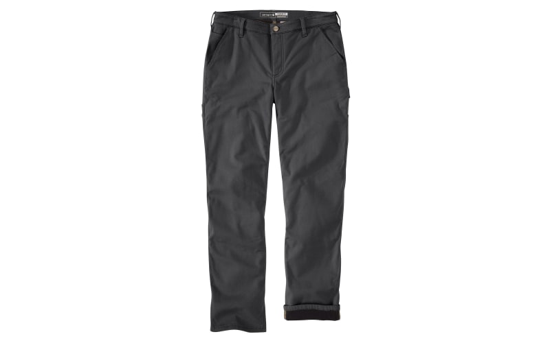 Carhartt flannel lined pants womens top