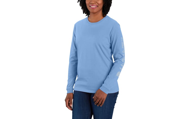 Carhartt Logo Graphic Heavyweight Long-Sleeve T-Shirt for Ladies | Pro