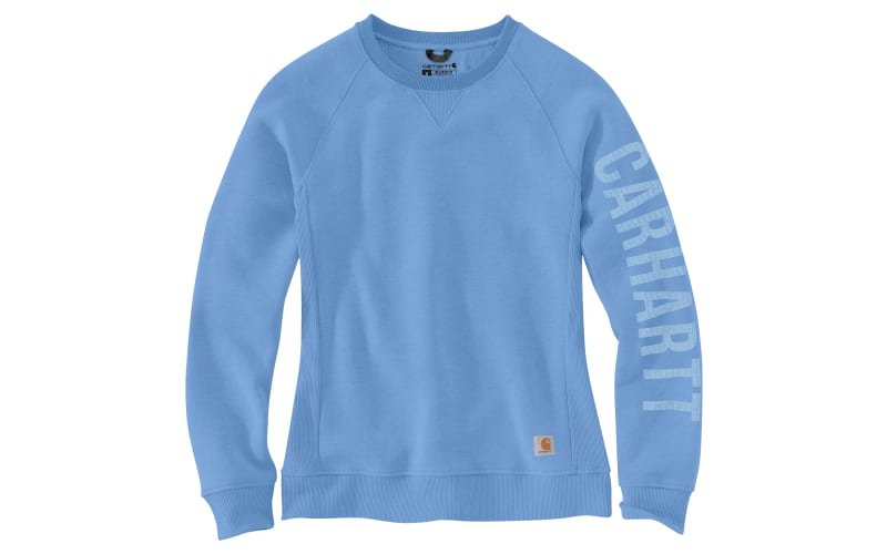 Carhartt Relaxed Fit Midweight Crew Neck Graphic Long Sleeve Sweatshirt for Ladies Cabela s