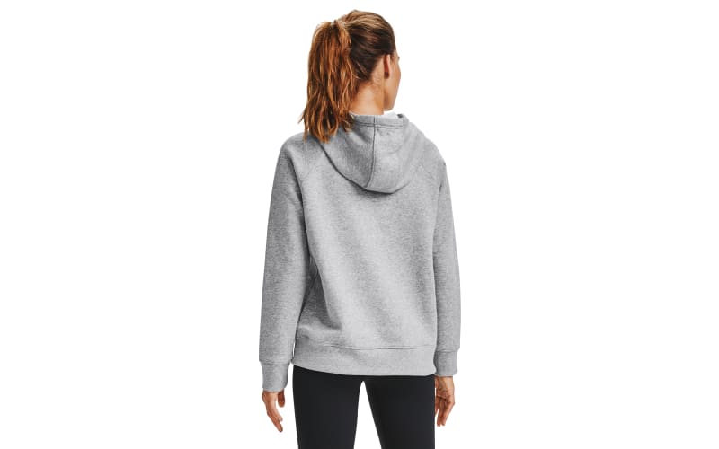 Under Armour Rival Fleece Logo Raglan Long-Sleeve Hoodie for Ladies