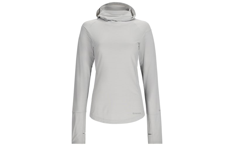 Simms Women's Solarflex Cooling Hoody - Steel Blue - L