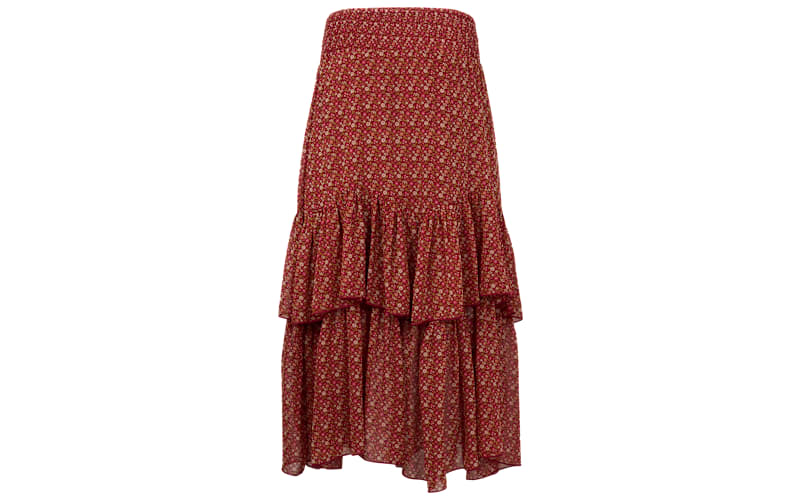 RedHead Ranch Tiered Ruffle Maxi Skirt | Bass Pro Shops