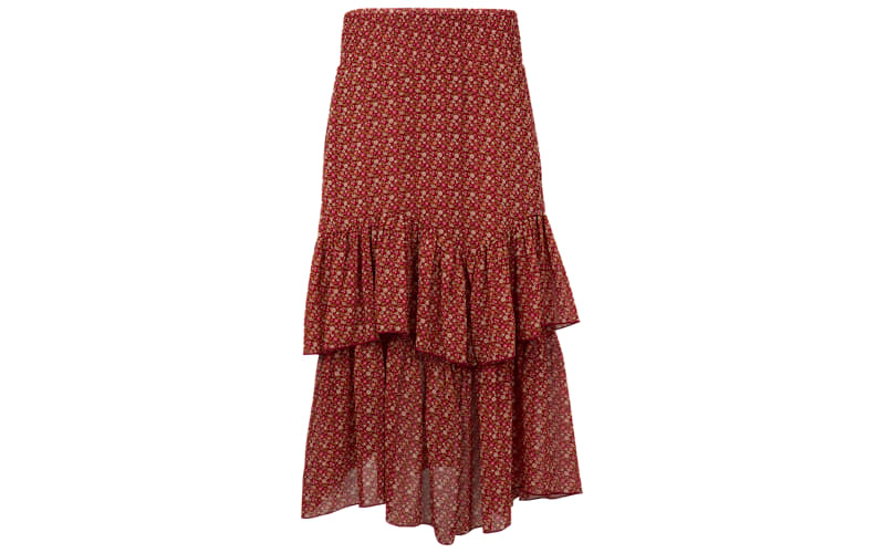 RedHead Ranch Tiered Ruffle Maxi Skirt | Bass Pro Shops