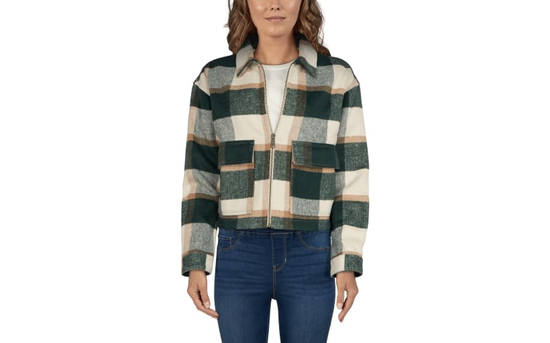 Natural Reflections Plaid Jacket for Ladies