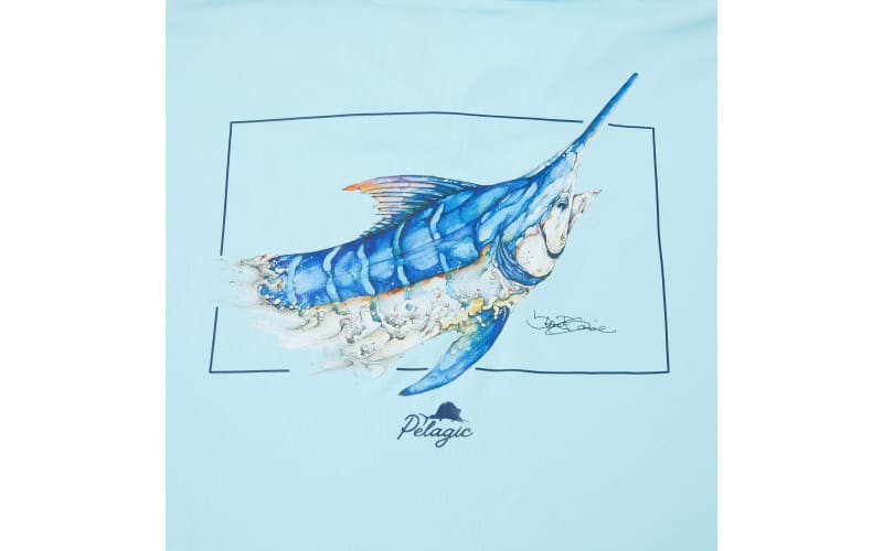 Pelagic Aquatek Marlin Mind Long Sleeve Performance Shirt (Men's)