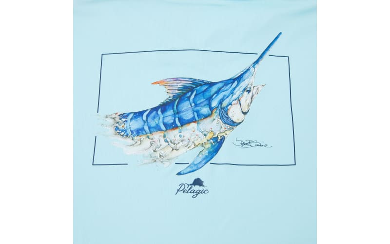 PELAGIC Aquatek Tortuga Chemise de pêche à capuche pour