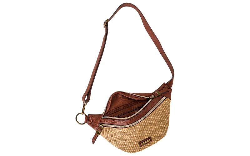 Sun 'N' Sand Straw Leather Belt Bag | Bass Pro Shops