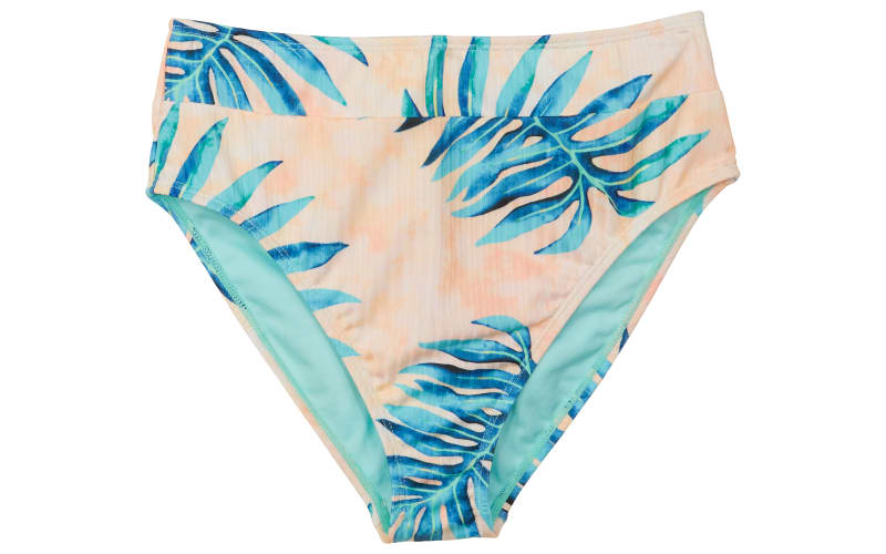 Island Soul Tropical High-Waist Bikini Bottoms for Ladies Mack's
