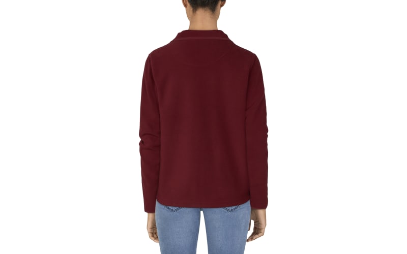 Natural reflections sweater fleece jacket for ladies cheap