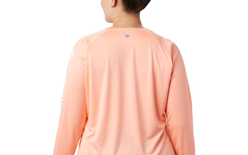 Columbia Women's Bahama Long Sleeve Shirt, Tiki Pink, Small