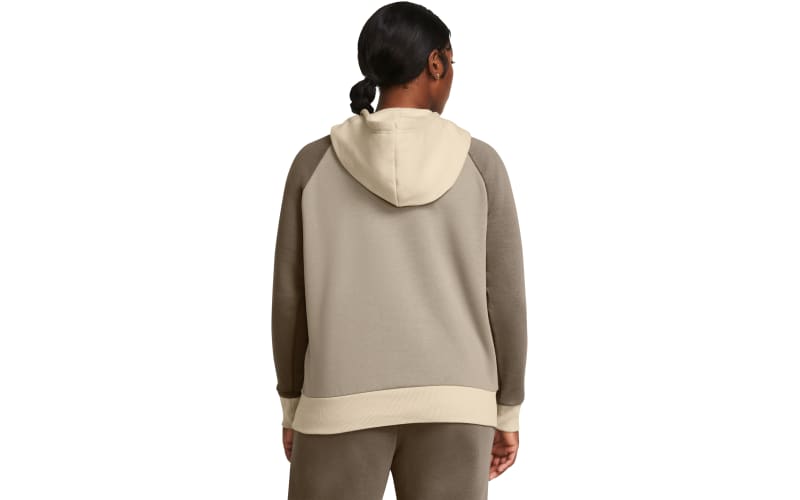 Women's ua rival fleece graphic colorblock hoodie best sale